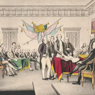 Image: Today's "No Kings" movement traces its roots directly to the American Revolution and its seismic break against tyranny
