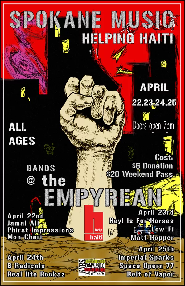 TONIGHT!: Haiti benefit shows