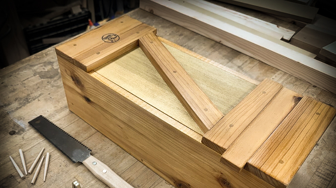 Image: Traditional Japanese Cedar Box