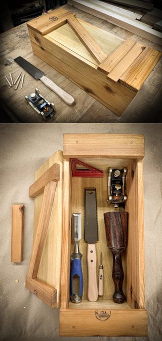 Image: Traditional Japanese Cedar Box