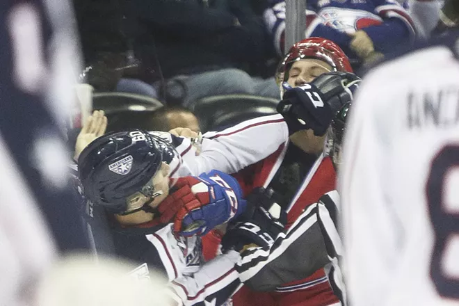 Image: Tri-City Americans vs. Spokane Chiefs Hockey 10/2/21