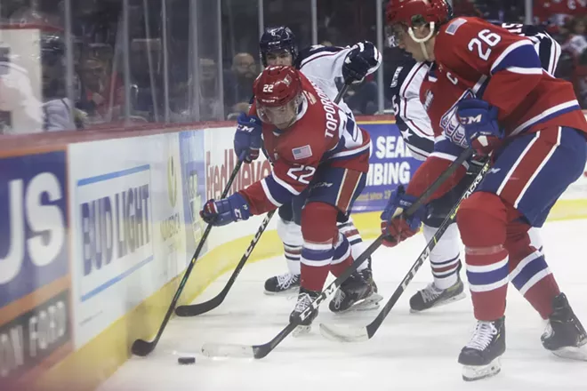 Image: Tri-City Americans vs. Spokane Chiefs Hockey 10/2/21