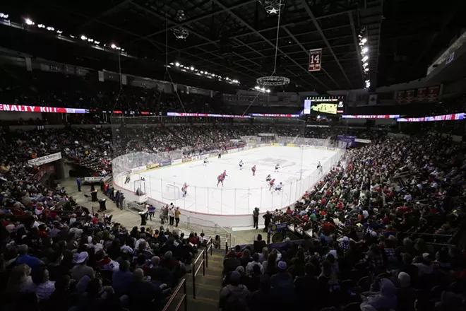 Image: Tri-City Americans vs. Spokane Chiefs Hockey 10/2/21