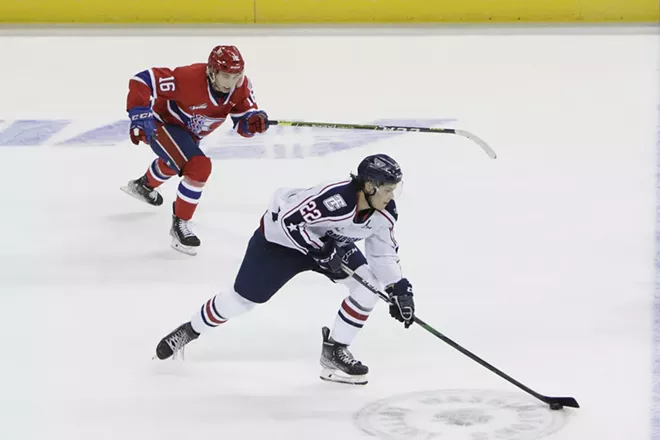 Image: Tri-City Americans vs. Spokane Chiefs Hockey 10/2/21