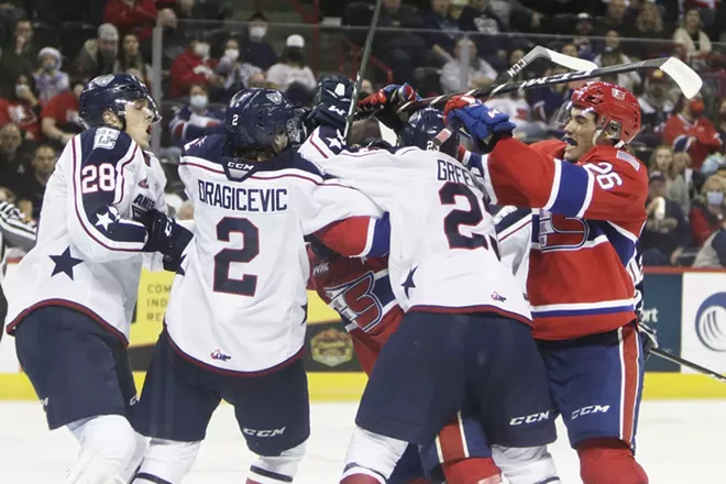 Image: Tri-City Americans vs. Spokane Chiefs Hockey 10/2/21