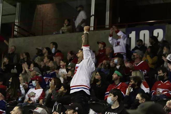 Image: Tri-City Americans vs. Spokane Chiefs Hockey 10/2/21