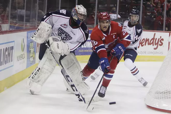 Image: Tri-City Americans vs. Spokane Chiefs Hockey 10/2/21