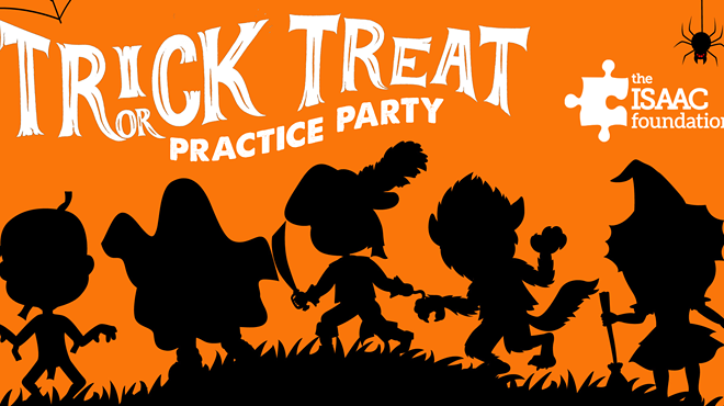 Image: Trick or Treat Practice Party