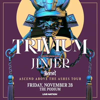 Image: Trivium: Ascend Above the Ashes Tour