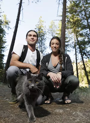 Meet two nature-loving cats living in Spokane who've become stars of the #adventurecat world