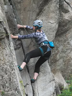 Climbing is hot right now, and &#10;the sport is easier than ever for &#10;newbies to join