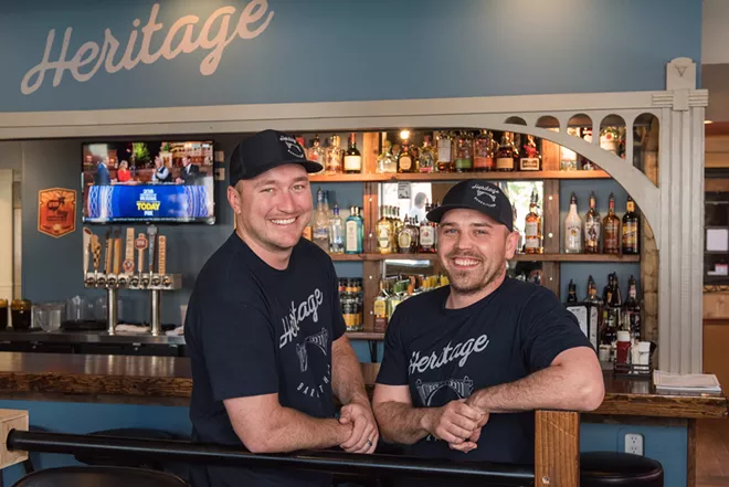 Heritage Bar &amp; Kitchen open downtown, offering creative pub food and plenty of local tributes