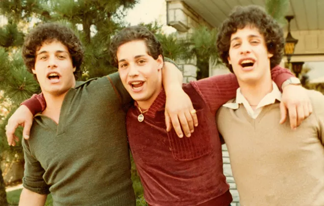 Three Identical Strangers tells of triplets separated at birth, and the implications of their reunion
