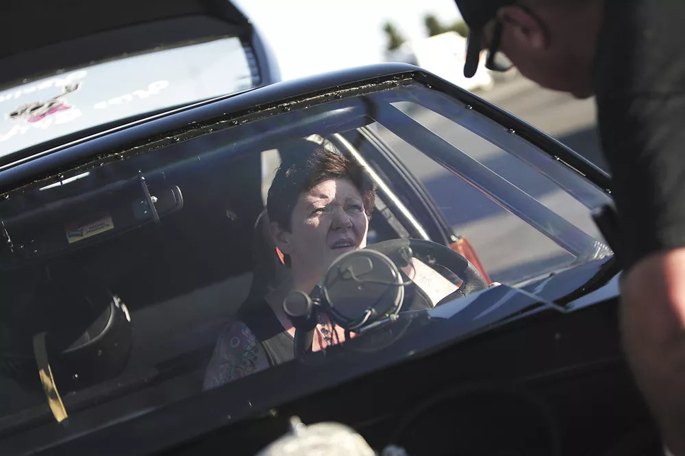A love of burning rubber and flashy rides brings together the Miss Shifters, Spokane's all-female car club