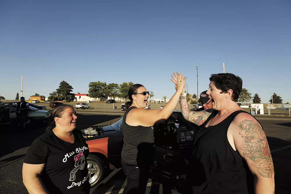 A love of burning rubber and flashy rides brings together the Miss Shifters, Spokane's all-female car club