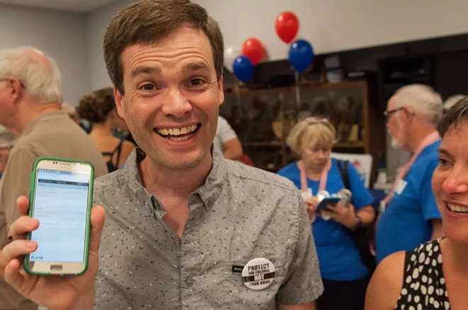 On primary night, the Spokane County Democrats learn how to be happy again (3)