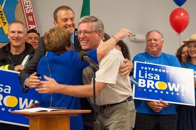 On primary night, the Spokane County Democrats learn how to be happy again (7)