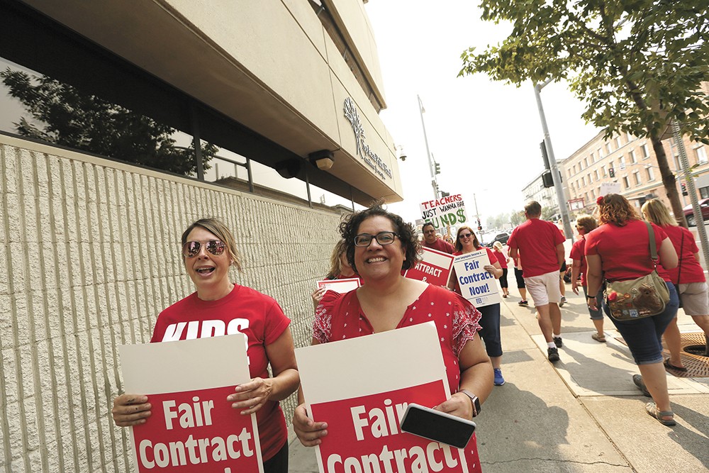 Washington teachers pining for a raise are clashing with school districts — and it may cause more strikes