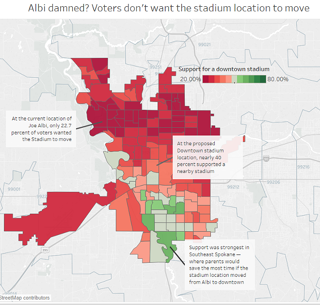 Why Spokane voters never bought the idea for a downtown Joe Albi Stadium replacement