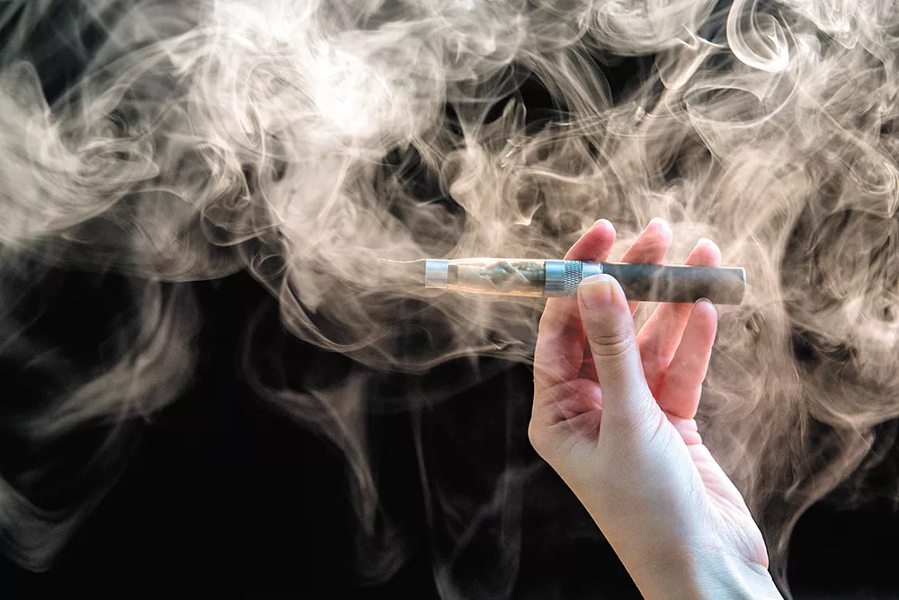 Kids are vaping at alarming rates, and schools don't know how to handle it