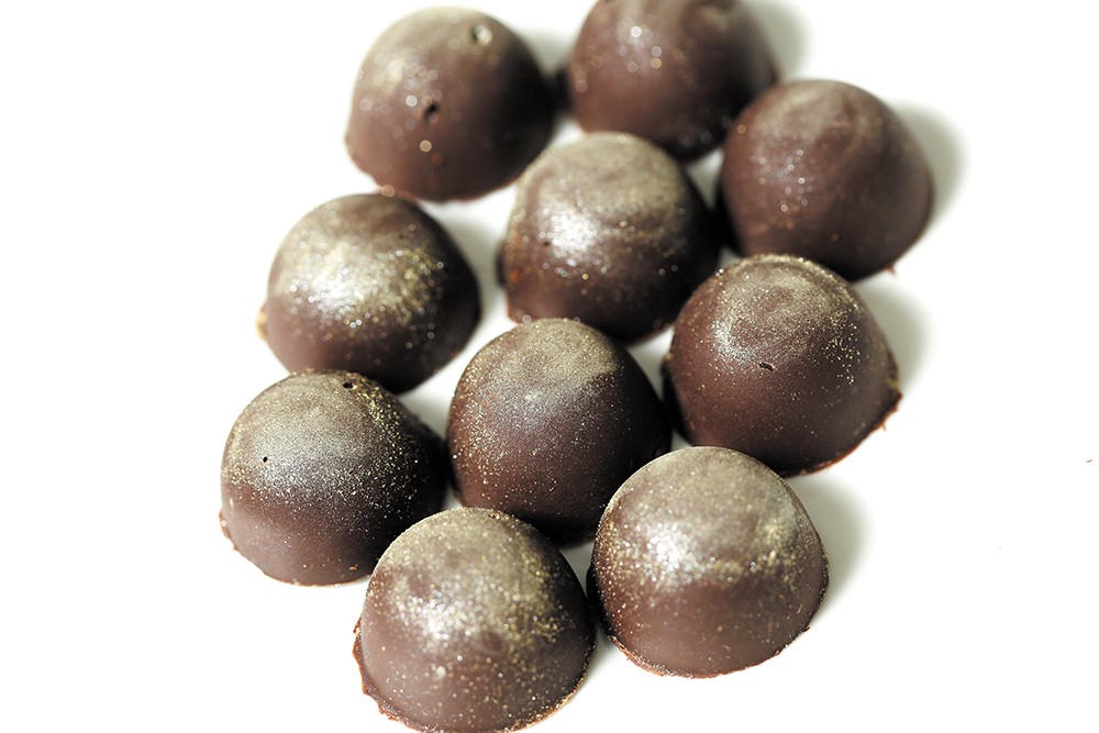 These spiked salted caramel chocolates are easier than you think