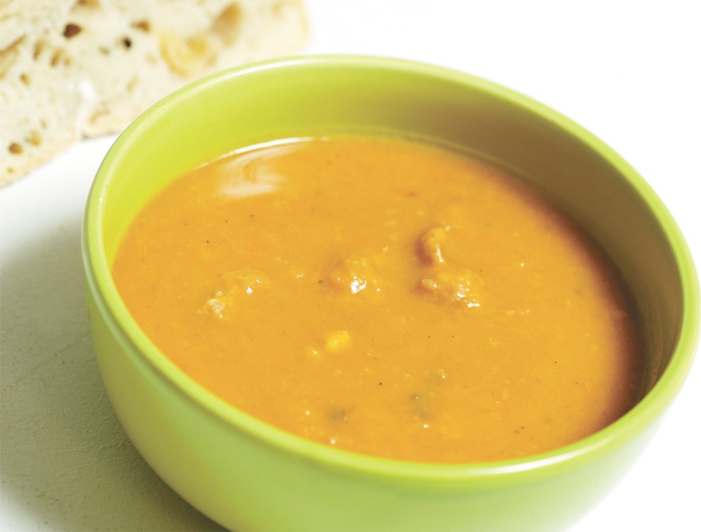Make this homemade soup and bread combo for gray winter days