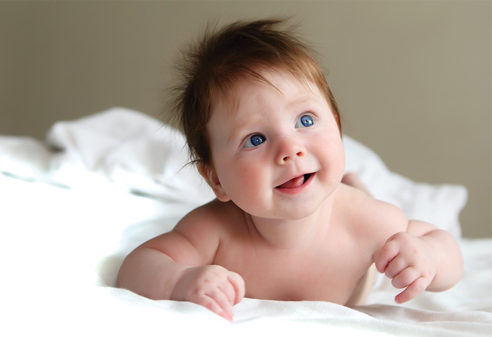 Core strength and development are enhanced for babies who spend time on their bellies