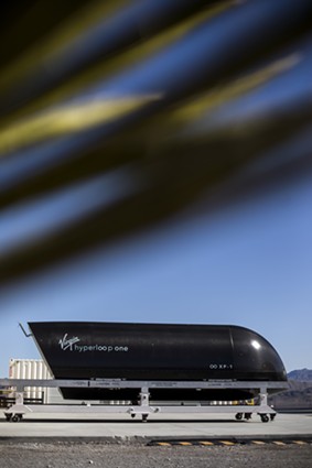 Hyperloop dreams take shape in the Nevada desert