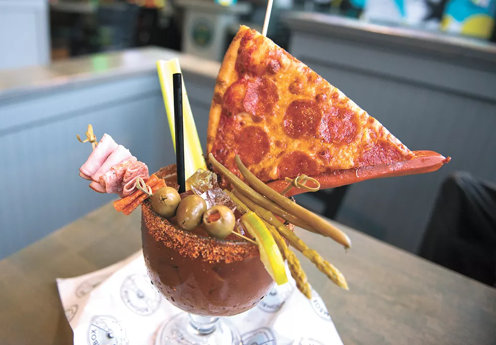 Best Bloody Mary: Boombox Pizza