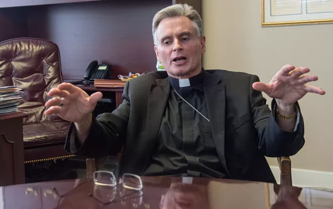 Bishop Daly distances Spokane Diocese from group trying to dig up dirt on Cardinal Cupich