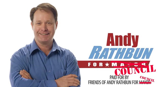 Andy Rathbun won't be running for mayor, but will be running for City Council against Karen Stratton (2)