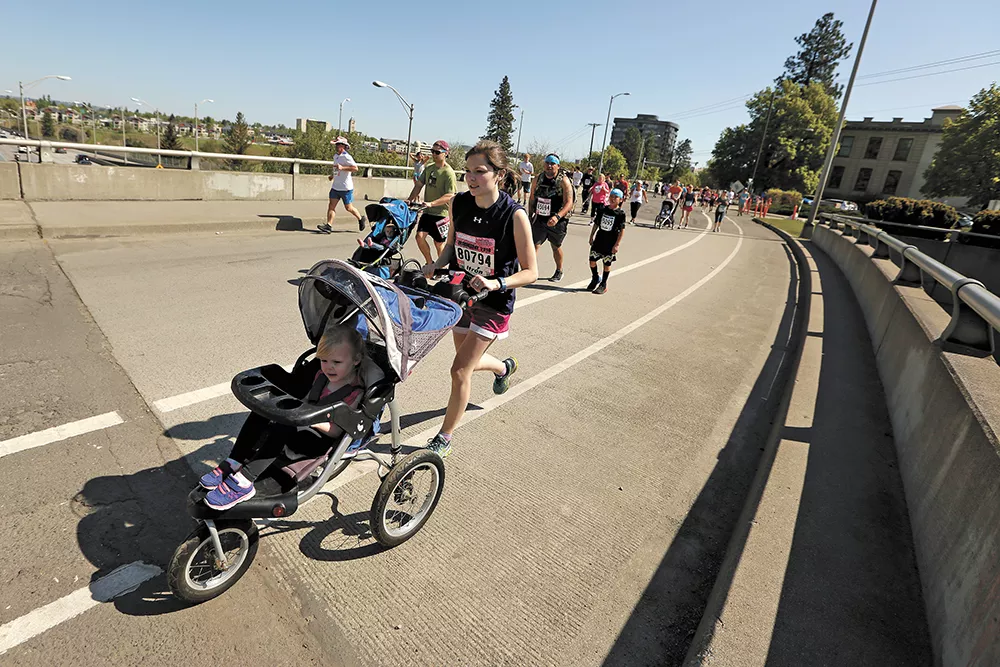 I started Bloomsday and once led the pack — and then I had a daughter