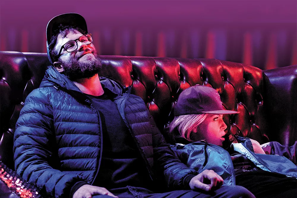 Seth Rogen and Charlize Theron sparkle in the political rom-com Long Shot