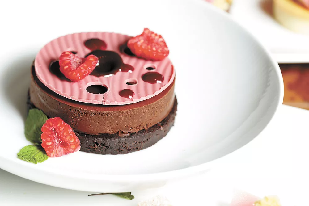 Newly discovered ruby chocolate is a sweet and colorful addition on many local dessert menus