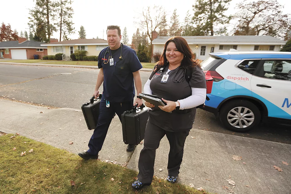 Health care professionals are bringing clinic-style care right into patients' homes