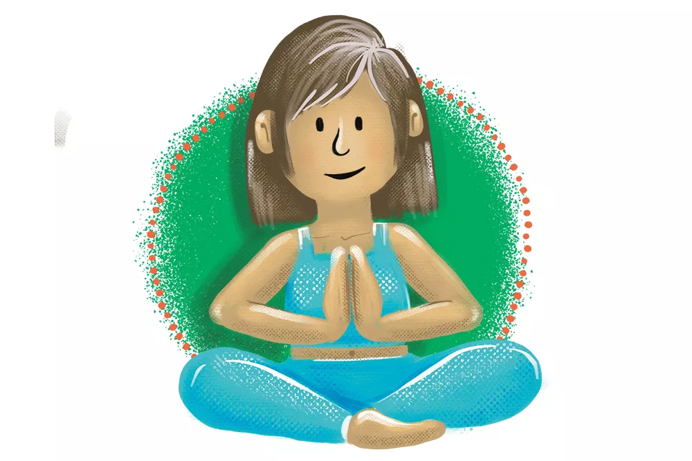 Align your chakras and practice meditation before and after heading into the yoga studio