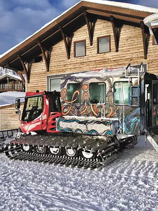 A couple of hours north of Spokane is one of the greatest snowcat-riding operations known to humankind