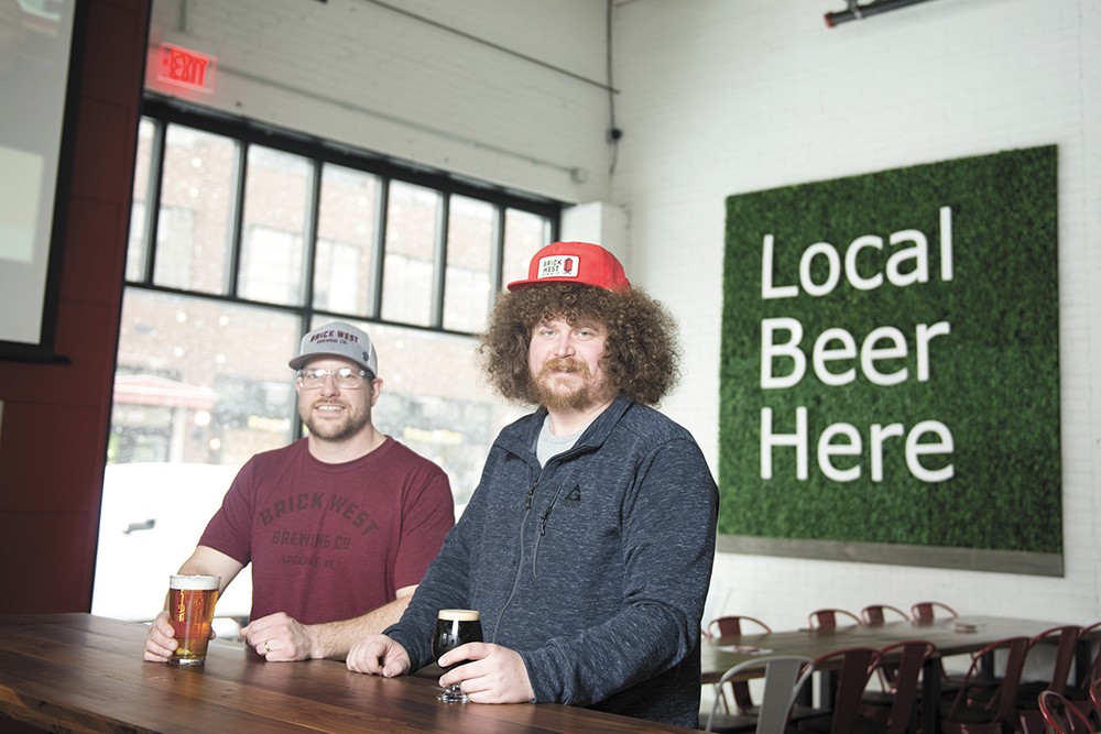 Backed by a team of service industry pros, Brick West Brewing Co. is now open in downtown Spokane's west end