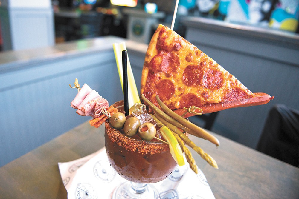 Go big or go home at your next brunch outing with these seven bloody mary concoctions