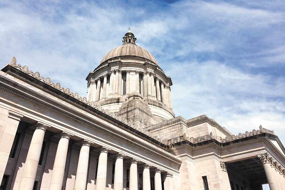 Gun-toting Shea supporters prompt Democratic proposal to restrict guns in Washington state Capitol