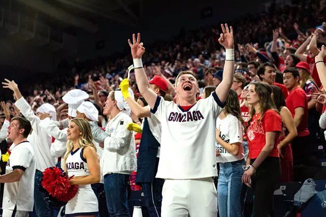 Louder for the people in the front: Zag fans have their own challenges during away games