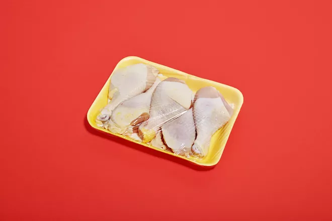 Meat gets rarer in the grocery aisle and the drive-thru