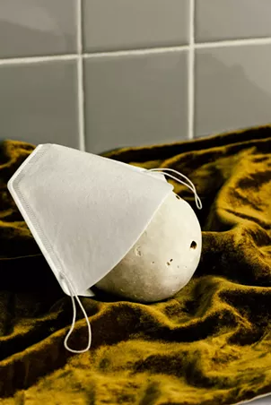 From coffee filter to safety mask, in a hurry