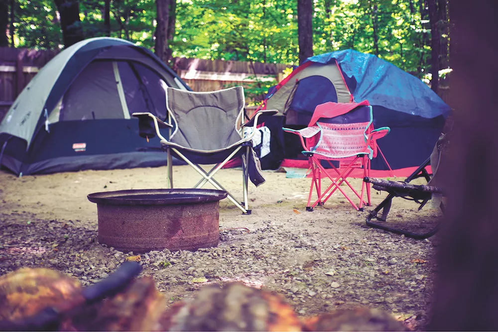 Sleeping outside is a great way to relax, rejuvenate and gain perspective