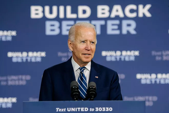 Biden confronts Trump on safety, saying the president can’t stop the violence
