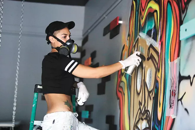 Spokane muralist Amber Hoit explores being true to herself and ever evolving through painting
