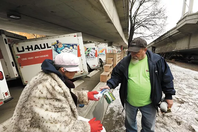 Due to COVID-19, Spokane's annual homeless survey won't count unsheltered individuals, city says