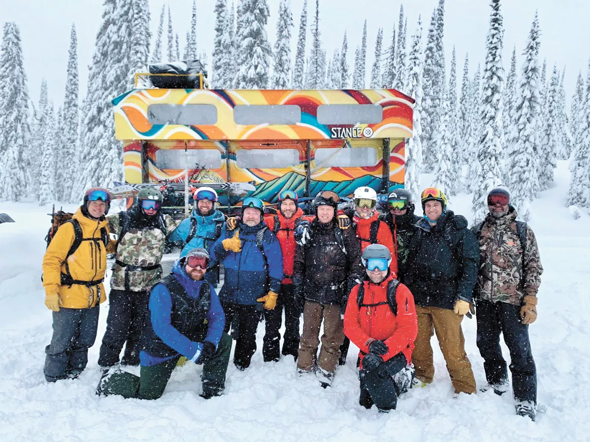 Is skiing really a solitary sport? Answer: No!