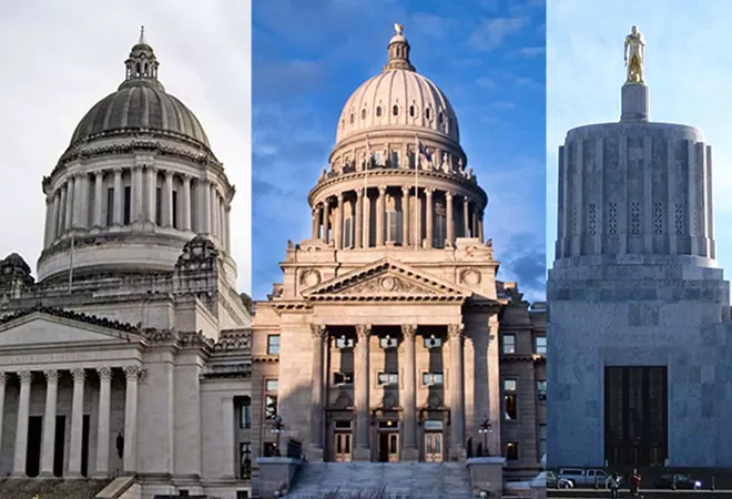 Despite wide swaths of our economy struggling, state tax revenue in the Pacific Northwest keeps increasing