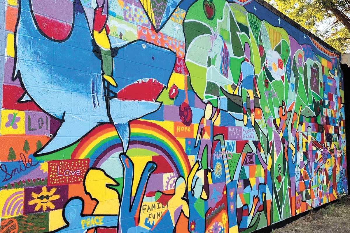 Garfield Elementary and local artists team up for new Garland mural, another Saw film, new music and more! (3)